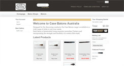 Desktop Screenshot of casebatons.com