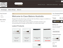 Tablet Screenshot of casebatons.com